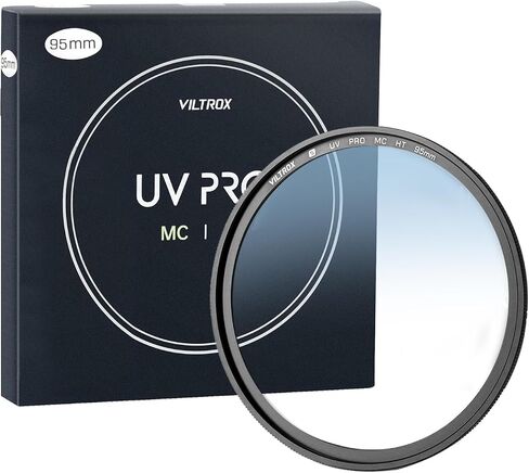 فلتر حماية عدسة الكاميرا من VILTROX 82 مم MC UV، فائق النحافة 18 طبقة متعددة المغلفة عالية الوضوح لعدسة كاميرا Canon Nikon Sony Fuji in Kuwait
