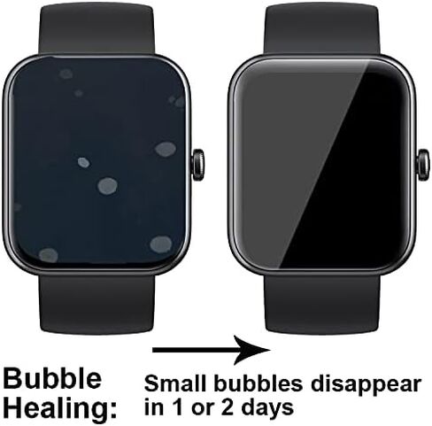 واقي شاشة متوافق مع الساعة الذكية لتتبع اللياقة البدنية VPSTAY ALB1 مقاس 1.47 بوصة، مادة TPU الناعمة، 6 عبوات، تغطية كاملة، شفاء ذاتي للفقاعات in Kuwait