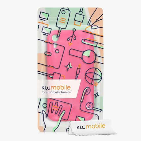 حافظة kwmobile متوافقة مع حافظة Apple iPhone XR - غطاء هاتف نحيف واقٍ من السيليكون TPU - Moon Glow in Saudi Arabia