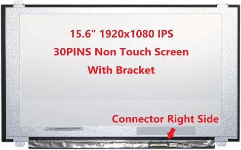 شاشة بديلة LCD جديدة مقاس 15.6 بوصة B156HAN06.0 FHD 1920x1080 (مع أقواس) 30 Pin Matte لتطبيق الكمبيوتر المحمول/الشاشة/الشاشة/LCD in Saudi Arabia