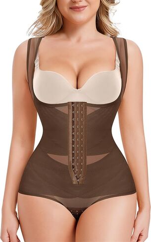 Nebility المرأة ملابس داخلية ارتداءها البطن التحكم Faja محدد شكل الجسم بعقب رافع مفتوح الصدر مدرب خصر ضغط ارتداءها in Kuwait