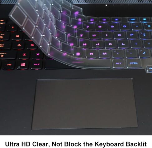 غطاء لوحة مفاتيح رفيع للغاية من مادة TPU لـ 2024 2023 ASUS ROG Strix G16 G614 G614JVR/JIR/JVR/JIR G634JY G634JZ، Rog Strix Scar 16 G634JZR G634JYR 16 بوصة (لا يناسب 2024 Zephyrus G16 GU605 GU605MZ/MY/MZ/MY) in Saudi Arabia