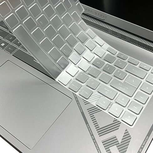 غطاء لوحة مفاتيح رفيع للغاية من مادة TPU لـ 2024 2023 ASUS ROG Strix G16 G614 G614JVR/JIR/JVR/JIR G634JY G634JZ، Rog Strix Scar 16 G634JZR G634JYR 16 بوصة (لا يناسب 2024 Zephyrus G16 GU605 GU605MZ/MY/MZ/MY) in Saudi Arabia