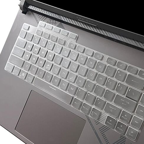 غطاء لوحة مفاتيح رفيع للغاية من مادة TPU لـ 2024 2023 ASUS ROG Strix G16 G614 G614JVR/JIR/JVR/JIR G634JY G634JZ، Rog Strix Scar 16 G634JZR G634JYR 16 بوصة (لا يناسب 2024 Zephyrus G16 GU605 GU605MZ/MY/MZ/MY) in Saudi Arabia
