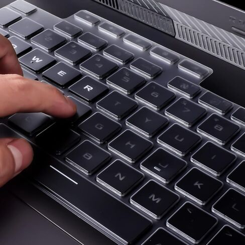 غطاء لوحة مفاتيح رفيع للغاية من مادة TPU لـ 2024 2023 ASUS ROG Strix G16 G614 G614JVR/JIR/JVR/JIR G634JY G634JZ، Rog Strix Scar 16 G634JZR G634JYR 16 بوصة (لا يناسب 2024 Zephyrus G16 GU605 GU605MZ/MY/MZ/MY) in Saudi Arabia