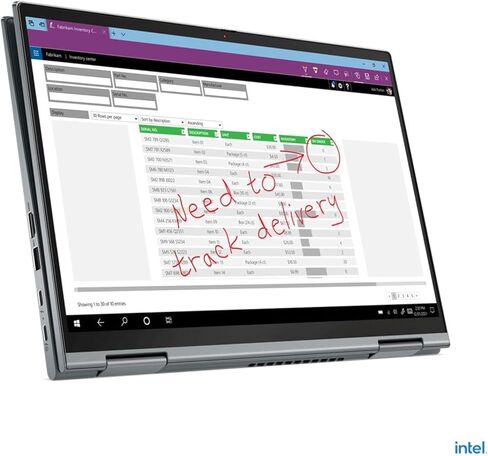 لاب توب لينوفو ثينك باد X1 يوجا جين 6 2 في 1 | 14 بوصة 1920x1200 FHD+ | محرك الأقراص الصلبة Core i7-1165G7-2TB SSD - ذاكرة وصول عشوائي سعتها 16 جيجابايت | 4 مراكز بسرعة 4.7 جيجا هرتز Win 11 Pro Silver (متجدد) in Saudi Arabia