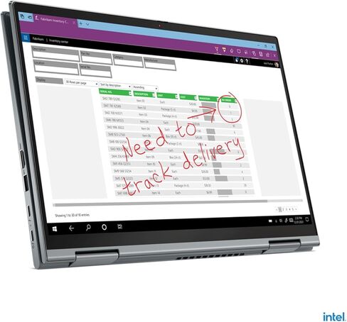 لاب توب لينوفو ثينك باد X1 يوجا جين 6 2 في 1 | 14 بوصة 1920x1200 FHD+ | محرك الأقراص الصلبة Core i7-1165G7-2TB SSD - ذاكرة وصول عشوائي سعتها 16 جيجابايت | 4 مراكز بسرعة 4.7 جيجا هرتز Win 11 Pro Silver (متجدد) in Saudi Arabia