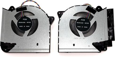 BestParts New Genuine CPU+GPU Cooling Fan Replacement for ASUS ROG Strix Scar 17 2023 (G733PY G733PZ), P/N: 13NR0DB0P01011 13NR0DB0P02011 (Only fit for 2023 Version) in Saudi Arabia