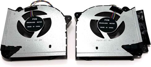 BestParts New Genuine CPU+GPU Cooling Fan Replacement for ASUS ROG Strix Scar 17 2023 (G733PY G733PZ), P/N: 13NR0DB0P01011 13NR0DB0P02011 (Only fit for 2023 Version) in Saudi Arabia