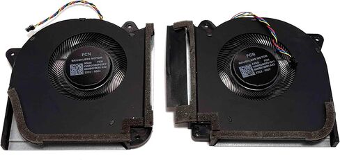 BestParts New Genuine CPU+GPU Cooling Fan Replacement for ASUS ROG Strix Scar 17 2023 (G733PY G733PZ), P/N: 13NR0DB0P01011 13NR0DB0P02011 (Only fit for 2023 Version) in Saudi Arabia