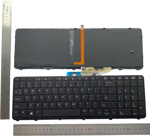 Laptop Replacement US Layout No Pointing with Backlight Keyboard for HP ZBOOK 15 G1 ZBOOK 15 G2 ZBOOK 17 G1 ZBOOK 17 G2 Series PK130TK1A00 SK7123BL MP-12P23USJ698W PK130TK2A00 733688-001 in Saudi Arabia