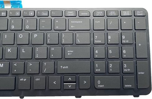 Laptop Replacement US Layout No Pointing with Backlight Keyboard for HP ZBOOK 15 G1 ZBOOK 15 G2 ZBOOK 17 G1 ZBOOK 17 G2 Series PK130TK1A00 SK7123BL MP-12P23USJ698W PK130TK2A00 733688-001 in Saudi Arabia