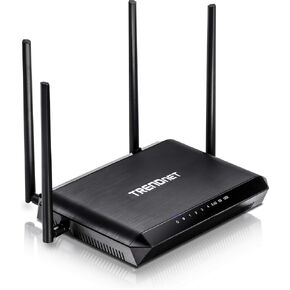 TRENDnet TEW-827DRU, AC2600 MU-MIMO WiFi Router, Black, Renewed