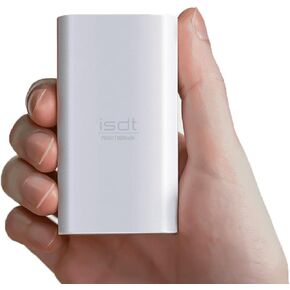 ISDT PB40 10000 mAh Power Bank, 36W Max USB C PD Fast Charging Battery Power Bank, Independent Dual Charge Portable Cell Phone Charger, Mini Power Bank Compatible with iPhone, iPad, iWatch Tablets