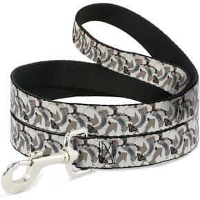Buckle-Down Dog Leash Avatar The Last Airbender Appa Pose Stacked 6 Feet Long 1.5 Inch Wide
