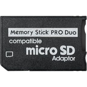 UCEC Dual Slot Micro SD/SDHC to Memory Stick Pro Duo Adapter for PSP Sony