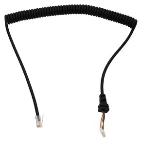Replacement Microphone Cable Cord for Yaesu MH-36-B6J FT-100D FT-2600M FT-3000M FT-90R FT-100