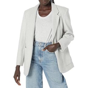 Calvin Klein Women's Petite Flap Collar Long Sleeve Single Button Jacket in Saudi Arabia
