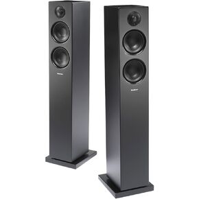 Audio Pro A48 Wireless Bluetooth Floorstanding Speakers | WiFi, HiFi, Multiroom Home Entertainment Stereo | Compatible w/Airplay 2, Spotify | Ultimate TV Sound Quality for Music & Movies | White