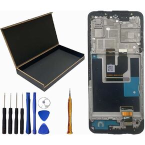 LCD Screen Display Touch Digitizer Frame Assembly Replacement for T-Mo Bile REVVL 7 5G TMRV075G