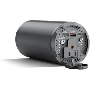 Portable Laptop Power Bank with AC 100W Outlet,65W PD External Battery Pack Charger,Universal 98Wh/27000mAh Lightweight Charger Power Station for Outdoor,Travel,Camping,Home Office Emergency