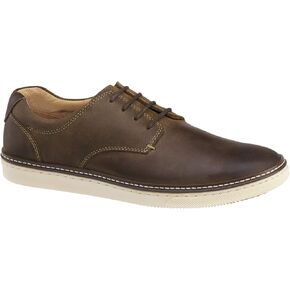 Johnston & Murphy Men's McGuffey Plain Toe Tan Oiled Full Grain 9 W US