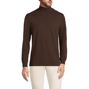 Lands' End Men's Super-T Mock Turtleneck