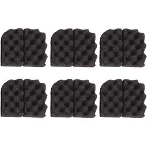 LTWHOME Bio-Foam Filter Pads Fit for Fluval 304/305/306/404/405/406(Pack of 12)