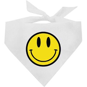 Plain Smile Dog Bandana (Assorted Colors)