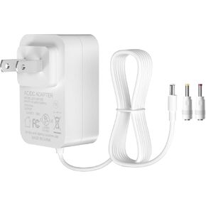 سلك طاقة التقويم الرقمي لتقويم Skylight 860004165262 استبدال الشاحن 15 بوصة Skylight مخطط رقمي محول طاقة تيار متردد ETL مدرج (أبيض) in Kuwait