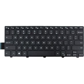 AUTENS Replacement Keyboard for Dell Inspiron or Vostro 14 5000 5442 5443 5445 5446 5447 5448 5451 5452 5455 5457 5458 5459/14 7447 / Latitude 3450 3460 3470 3480 3488 Laptop (No Backlight)