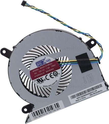 Deal4GO مروحة تبريد وحدة المعالجة المركزية 01MN751 بديلة لجهاز Lenovo ThinkCentre M90A M70A M70Q Aspire Z24-890 Ideacentre AIO 5-27IOB6 A540-24API A540-27ICB 3-24ITL6 in Saudi Arabia
