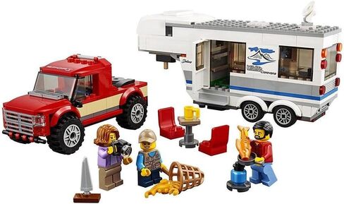 LEGO City Pickup & Caravan 60182 Building Kit (344 Pieces) in Saudi Arabia