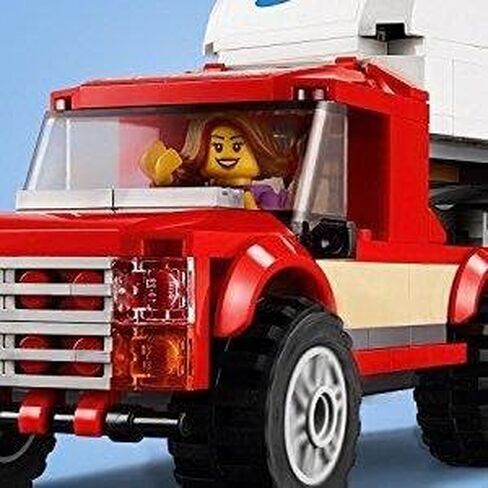 LEGO City Pickup & Caravan 60182 Building Kit (344 Pieces) in Saudi Arabia