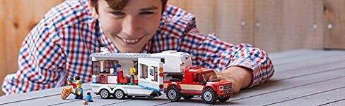 LEGO City Pickup & Caravan 60182 Building Kit (344 Pieces) in Saudi Arabia