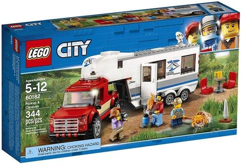 LEGO City Pickup & Caravan 60182 Building Kit (344 Pieces) in Saudi Arabia