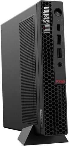 Lenovo ThinkStation P360 Tiny Business Mini Desktop (Intel i7-12700T 12-Core, 64GB DDR5 4800MHz RAM, 1TB PCIe SSD, T400, WiFi, Bluetooth, HDMI, USB 3.2, Win 11 Pro) with G2 Universal Dock in Saudi Arabia