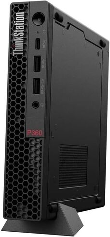 Lenovo ThinkStation P360 Tiny Business Mini Desktop (Intel i7-12700T 12-Core, 64GB DDR5 4800MHz RAM, 1TB PCIe SSD, T400, WiFi, Bluetooth, HDMI, USB 3.2, Win 11 Pro) with G2 Universal Dock in Saudi Arabia