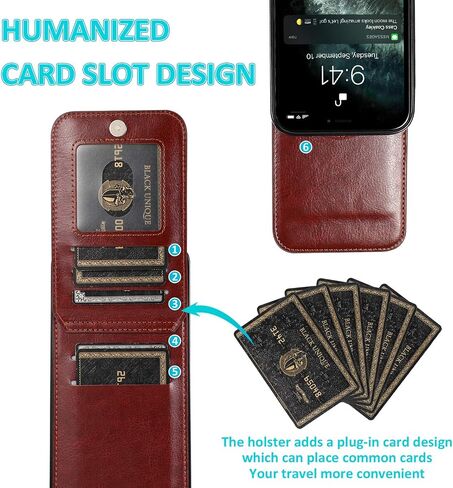 for iPhone 14 Pro Max Wallet Case with Credit Card Slots Holder Kickstand Shockproof Cover PU Leather Wallet Case for iPhone 14 Pro Max Phone Case for Women Men (Blue) in Saudi Arabia