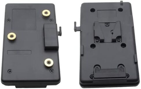 V-Lock V Mount to Gold Mount Battery Adapter Plate Converter Compatible with Anton-Bauer Sony HDV DSLR Rig Panasonic ARRI RED JVC Video (A-GP-S), for Battery size from 100-120mm in Saudi Arabia
