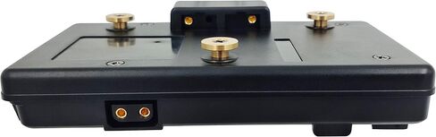 V-Lock V Mount to Gold Mount Battery Adapter Plate Converter Compatible with Anton-Bauer Sony HDV DSLR Rig Panasonic ARRI RED JVC Video (A-GP-S), for Battery size from 100-120mm in Saudi Arabia