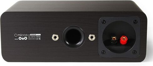 Micca OoO Center Channel Bookshelf Speaker with 3-Inch Woofers and Silk Tweeter (Dark Walnut, Each) (Renewed) in Saudi Arabia