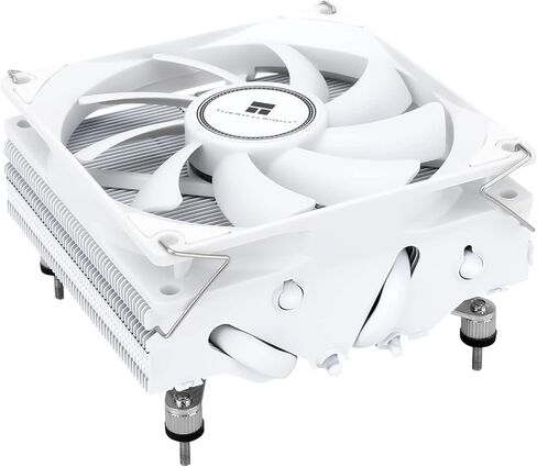 AXP90 X47 White Low Profile CPU Air Cooler, 47mm Height, TL-9015W Slim PWM CPU Fan, AGHP Technology, Computer ITX Heatsink Cooler, for AMD:AM4 AM5/Intel 1150/1151/1200/1700 in Saudi Arabia