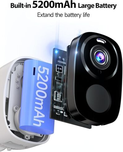 4Pack Solar Security Cameras Wireless Outdoor, Outdoor Cameras for Home Security, Home Camera with Motion Detection Alarm Floodlight Color Night Vision 2-Way Audio Waterproof,IP65 SD/Cloud in Kuwait