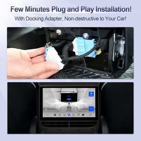 شاشة عرض خلفية 7 بوصة Android 12, 11 لـ TES-l-a Model 3/Y 2019-2023، نظام تكييف هواء خلفي للترفيه، مشغل وسائط متعددة IPS 2+32G، دقة 1024 * 600 in Kuwait