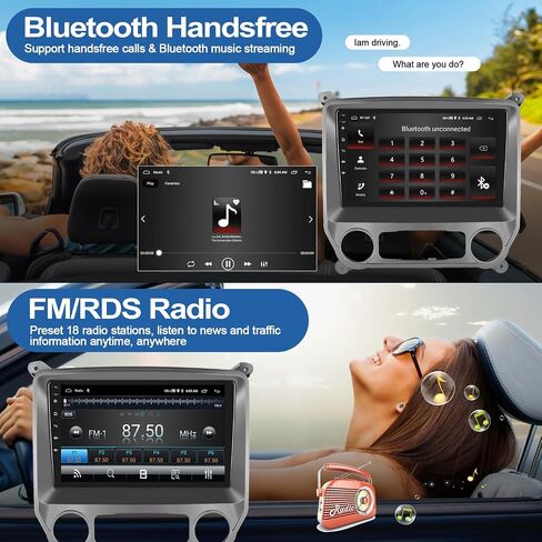 2G+64G Car Stereo Radio for Chevy Silverado GMC Sierra 2014-2018 Android 13 Radio Wireless CarPlay Android Auto, FM, Bluetooth, GPS Navigation, 10.1 Inch Touch Screen Head Unit with Backup Camera in Saudi Arabia