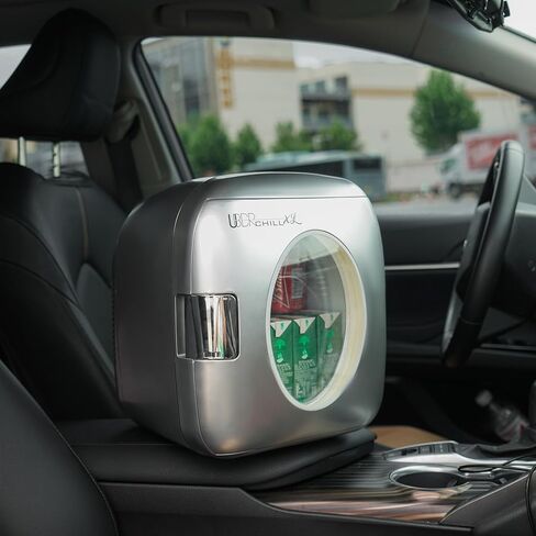 ثلاجة صغيرة من اوبر UB-XL1-SILVER، 9 لتر in Kuwait