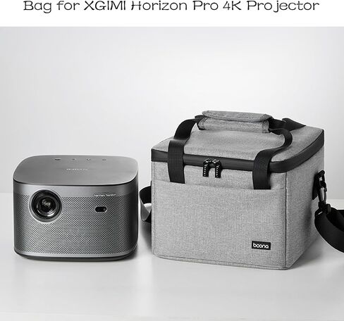 Carry Case for XGIMI Horizon Pro 4K Projector,Compatible with XGIMI Horizon 1080p FHD Projector,Travel Bag with Shoulder Straps (Black) in Saudi Arabia