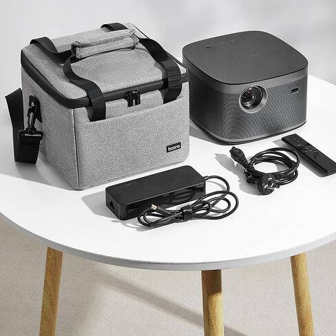 Carry Case for XGIMI Horizon Pro 4K Projector,Compatible with XGIMI Horizon 1080p FHD Projector,Travel Bag with Shoulder Straps (Black) in Saudi Arabia
