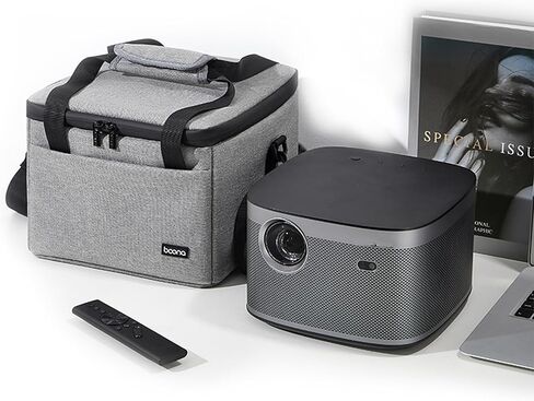 Carry Case for XGIMI Horizon Pro 4K Projector,Compatible with XGIMI Horizon 1080p FHD Projector,Travel Bag with Shoulder Straps (Black) in Saudi Arabia